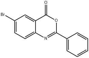 6-BroMo-2-phenyl-4H-benzo[d][1,3]oxazin-4-one Struktur