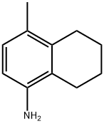 4-Methyl-5,6,7,8-tetrahydronaphthalen-1-aMine Struktur