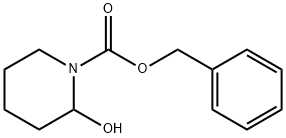 2-Hydroxy-piperidine-1-carboxylic acid benzyl ester Struktur