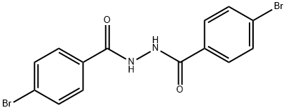 Benzoic acid, 4-broMo-, 2-(4-broMobenzoyl)hydrazide Struktur