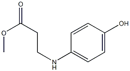 Methyl 3-[(4-Hydroxyphenyl)aMino]propanoate Struktur