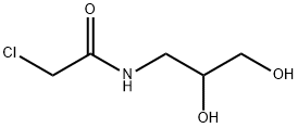 2-Chloro-N-(2,3-dihydroxypropyl)acetaMide Struktur