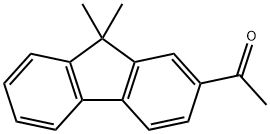 1-(9,9-DiMethyl-9H-fluoren-2-yl)ethanone Struktur