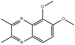 5,6-DiMethoxy-2,3-diMethylquinoxaline Struktur