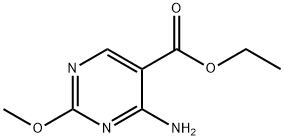 Ethyl 4-aMino-2-MethoxypyriMidine-5-carboxylate Struktur