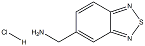 benzo[c][1,2,5]thiadiazol-5-ylMethanaMine hydrochloride Struktur