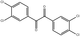 1,2-Bis(3,4-dichlorophenyl)ethane-1,2-dione Struktur