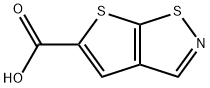 thieno[3,2-d]isothiazole-5-carboxylic acid Struktur