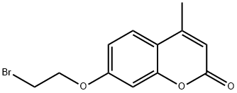 7-(2-bromoethoxy)-4-methyl-2H-chromen-2-one Struktur