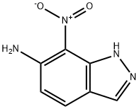 7-Nitro-1H-indazol-6-aMine Struktur