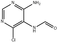 N-(4-AMino-6-chloropyriMidin-5-yl)forMaMide Struktur