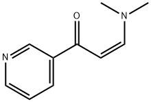 3-(diMethylaMino)-1-(pyridin-3-yl)prop-2-en-1-one Struktur