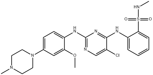 ALK inhibitor 2 Struktur