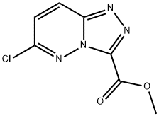 Methyl 6-chloro-1,2,4-triazolo[4,3-b]pyridazine-3-carboxylate Struktur