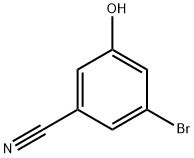 3-BROMO-5-HYDROXYBENZONITRILE Struktur