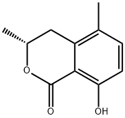 5-methyl-(R)-(-)-Mellein, 
5-methyl-(S)-(+)-Mellein Struktur