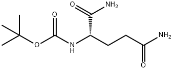 (S)-Tert-Butyl (1,5-diaMino-1,5-dioxopentan-2-yl)carbaMate Struktur