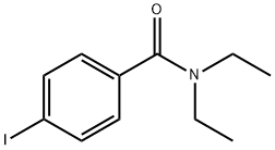 N,N-diethyl-4-iodobenzamide Struktur