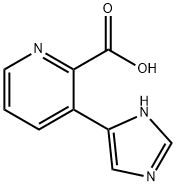 3-(1H-IMidazol-4-yl)picolinic acid Struktur