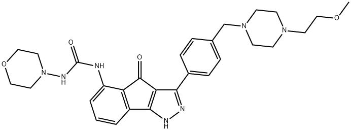 RGB-286638 (free base) Struktur