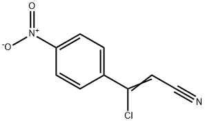 (2E)-3-chloro-3-(4-nitrophenyl)prop-2-enenitrile