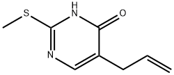 5-Allyl-2-(Methylthio)pyriMidin-4(3H)-one Struktur