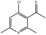 1-(4-Chloro-2,6-diMethylpyridin-3-yl)ethan-1-one Struktur