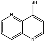 1,5-Naphthyridine-4-thiol Struktur