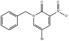 1-Benzyl-5-broMo-3-nitro-1H-pyridin-2-one Struktur