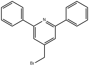 4-(bromomethyl)-2,6-diphenylpyridine Struktur