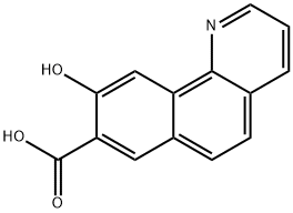 9-Hydroxybenzo[h]quinoline-8-carboxylic acid Struktur