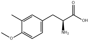 2-AMINO-3-(4-METHOXY-3-METHYLPHENYL)PROPANOIC ACID Struktur