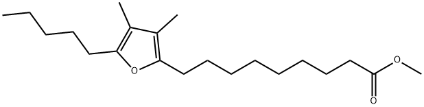 3,4-DiMethyl-5-pentyl-2-furannonanoic Acid Methyl Ester Struktur