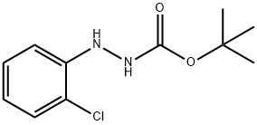 tert-butyl 2-(2-chlorophenyl)hydrazinecarboxylate Struktur