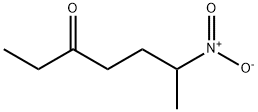 6-Nitroheptan-3-one Struktur