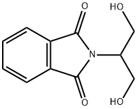 2-(1,3-Dihydroxypropan-2-yl)isoindoline-1,3-dione Struktur