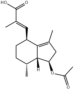 Acetoxyvalerenic Acid Struktur