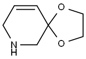 1,4-Dioxa-7-azaspiro[4.5]dec-9-ene Struktur