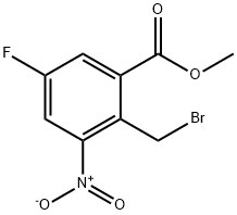 Benzoic acid,2-(broMoMethyl)-5-fluoro-3-nitro-, Methyl ester