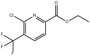 Ethyl 6-chloro-5-(trifluoroMethyl)picolinate Struktur