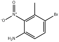 4-BroMo-3-Methyl-2-nitroaniline Struktur