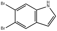 5,6-DibroMo-1H-indole Struktur