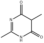 2,5-diMethyl-1H-pyriMidine-4,6-dione Struktur