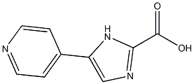 5-(Pyridin-4-yl)-1H-iMidazole-2-carboxylic acid Struktur