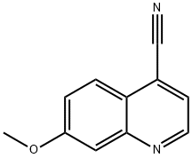 Cinchoninonitrile,  7-methoxy-  (2CI) Struktur