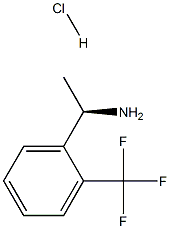 (R)-1-(2-(TrifluoroMethyl)phenyl)ethanaMine hydrochloride Struktur