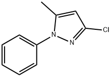 3-Chloro-5-Methyl-1-phenyl-1H-pyrazole Struktur