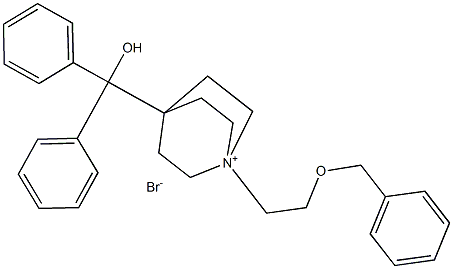 Umeclidinium bromide Struktur