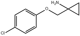 1-((4-Chlorophenoxy)Methyl)cyclopropanaMine Struktur