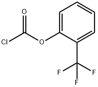 2-(TrifluoroMethyl)phenyl chloroforMate Struktur